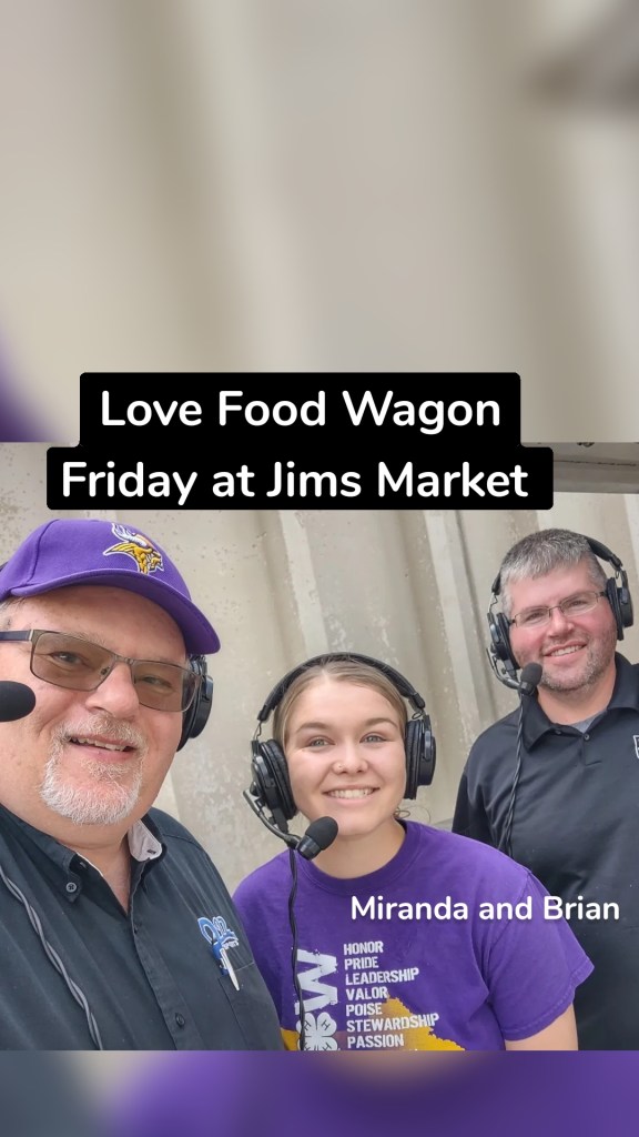 Love Food Wagon Friday at Jims Market Miranda and Brian